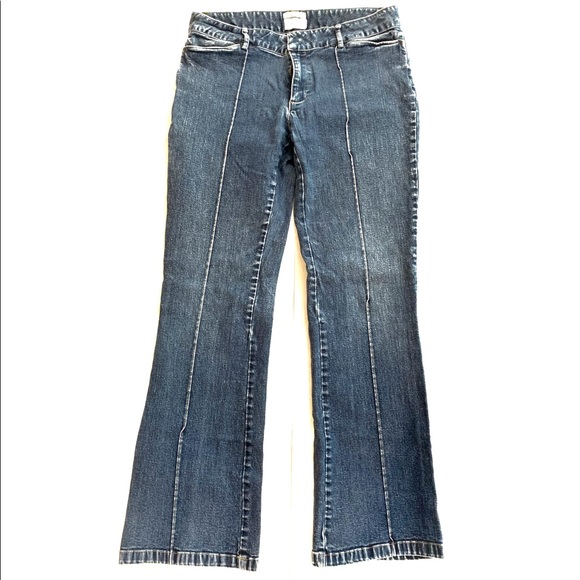 Stretch old navy medium blue Jean with piping - Picture 1 of 3